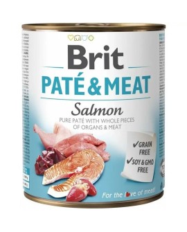 BRIT PATE&MEAT SALMON 800g