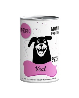 Paka Zwierzaka Pepe Veal 99% cielęcina 400g