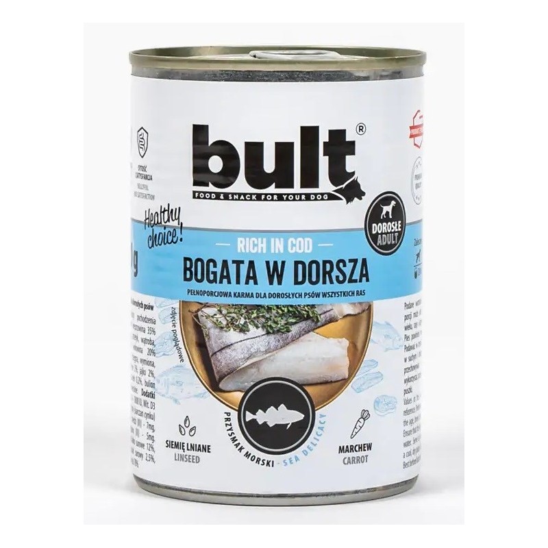 BULT Puszka bogata w dorsza 400g