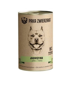 Paka Zwierzaka Jagnięcina i jabłko z miętą 400g