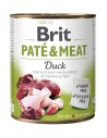 BRIT Paté & Meat z Kaczką - mokra karma dla psa - 800 g