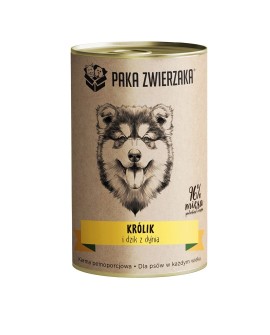 Paka Zwierzaka Królik i dzik z dynią 400g