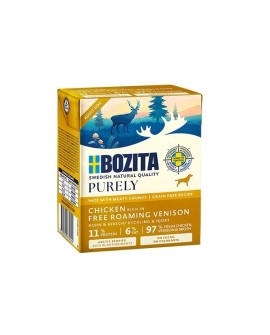BOZITA Purely kurczak z dzikiem pasztecik z kawałkami mięsa 370g
