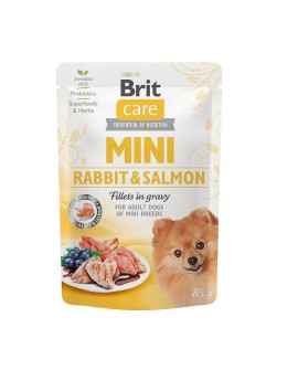 Brit Care Mini Pouch Rabbit&Salmon 85g