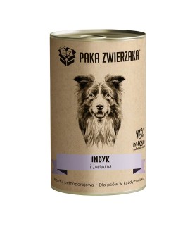 Paka Zwierzaka Indyk i żurawina 400g
