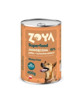 ZOYA Jagnięcina - Superfood - Karma mokra dla psów - 400g