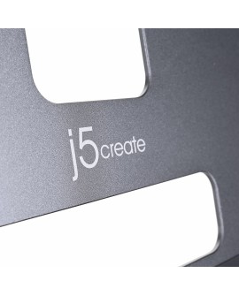 j5create JTS427 Podstawka pod notebooka i tablet Szary 40,6 cm (16")