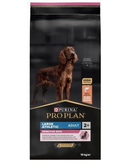 Purina Pro Plan Adult Large Athletic Sensitive Skin - sucha karma dla psa - 14 kg