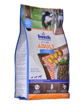Karma Bosch Fish & Potato dla psów dorosłych 3kg