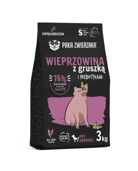 Paka Zwierzaka Seventh Heaven Wieprzowina z gruszką ''S'' 3kg