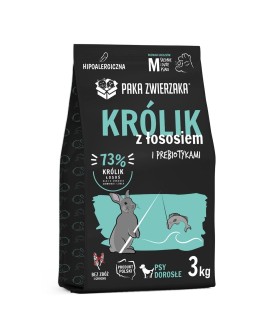 Paka Zwierzaka Seventh Heaven Królik z łososiem ''M'' 3kg