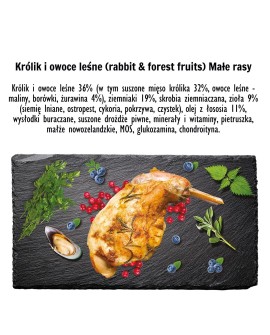 Paka Zwierzaka Seventh Heaven Królik z owocami leśnymi ''S'' 9kg