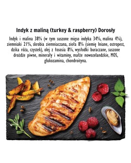 Paka Zwierzaka Seventh Heaven Indyk z maliną M 1,5kg