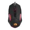 Marvo CM430 CZ/SK zestaw klawiatura przewodowa (USB) CZ/SK, czarna mysz dla gracza, podkładka, klawiatura, do gry, membranowa ro