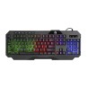 Marvo CM430 CZ/SK zestaw klawiatura przewodowa (USB) CZ/SK, czarna mysz dla gracza, podkładka, klawiatura, do gry, membranowa ro