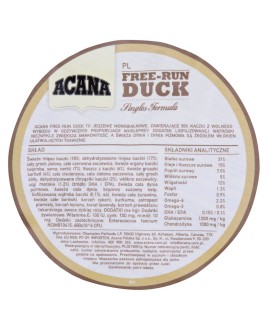 ACANA Free-Run duck dog 2kg