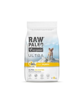 VetExpert Raw Paleo Ultra Indyk Mini Puppy 8kg (WYPRZEDAŻ)