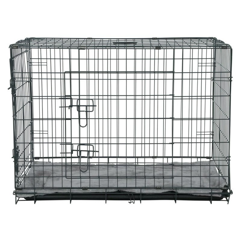 ZOLUX NOMAD 2w1 M - kennelowa klatka z dywanikiem - dla psa 76x53x59cm (WYPRZEDAŻ)