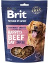 BRIT PREMIUM DOG SNACK BEEF WITH APPLES 180g