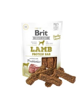 Brit Jerky Lamb Protein Bar - Jagnięcina - przysmak dla psa - 80g