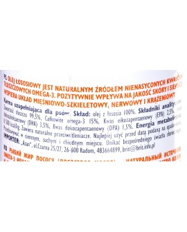 Olej dla psów i kotów Brit (1000 ml )