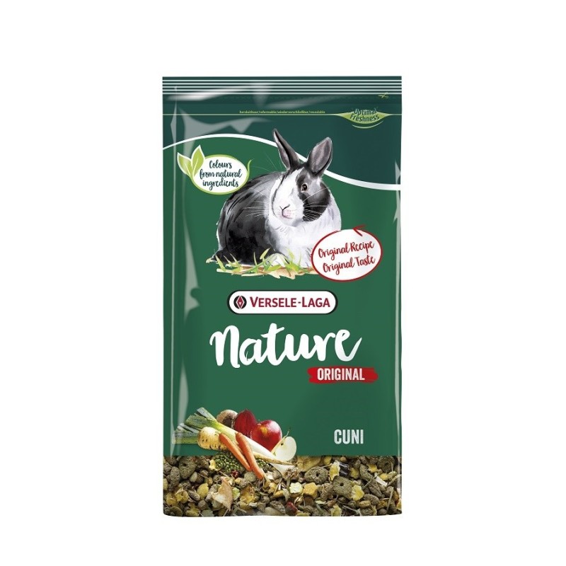 VERSELE LAGA Nature Original Cuni - Karma dla królików miniaturowych - 2,5 kg