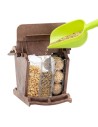 FERPLAST JOK 1 WILD BIRD FEEDER - karmnik brązowy
