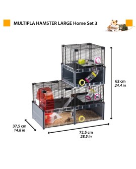 FERPLAST Multipla Hamster Large 107,5x37,5x H 42cm