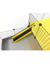 Klatka modułowa C&C 3x2 + Loft 2x1+ Rampa czarna