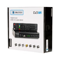 Tuner DVB-T2 H.265 HEVC...