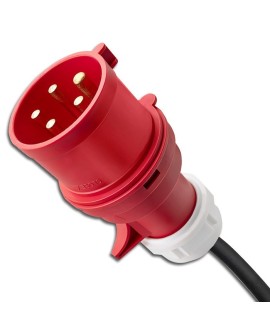 Qoltec Mobilna ładowarka do samochodu elektrycznego EV z regulacją 2w1 Typ2 | 7kW | 230V | CEE 3 PIN | Wi-fi| LCD | Przenośna |