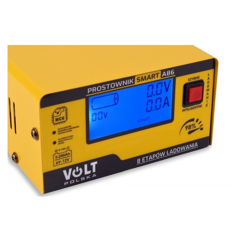 VOLT Prostownik Smart Volt Polska 6V/12V 15A A86