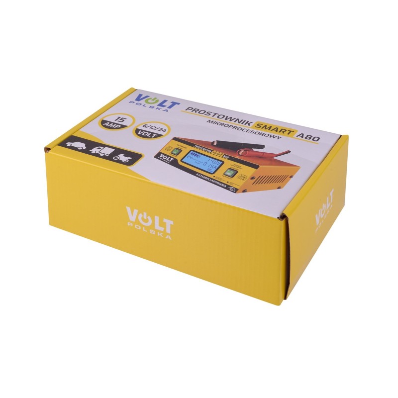 Prostownik Smart Volt Polska 6V/12V/24V 15A A80