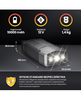 Powerbank Extralink Jump Starter Max 7