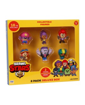 BRAWL STARS S2 FIGURES -8 PACK DELUXE BOX VER.A