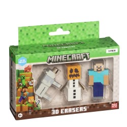 MINECRAFT 3D ERASERS - 3...