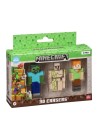 MINECRAFT 3D ERASERS - 3 PACK VER.C