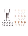 30MS OPTION BODY PARTS TYPE - ARM PARTS & LEG PARTS BROWN