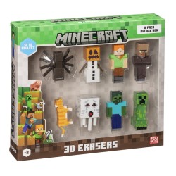 MINECRAFT 3D ERASERS - 8...
