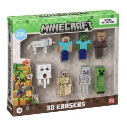 MINECRAFT 3D ERASERS - 8...