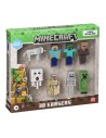 MINECRAFT 3D ERASERS - 8 PACK DELUXE BOX VER.A