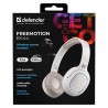 Defender FreeMotion B444 słuchawki z mikrofonem, bezprzewodowa, beżowa, Podświetlenie LED, EOL