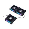 Lian Li UNI FAN SL V2 120 Obudowa komputera Wentylator 12 cm Czarny 3 szt.