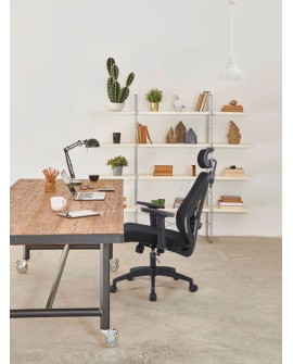 Ergonomiczny fotel biurowy ACTIVEJET T5 czarny