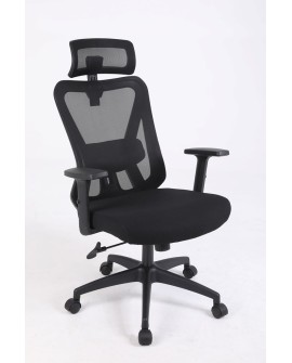 Ergonomiczny fotel biurowy ACTIVEJET T5 czarny