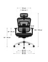 Fotel biurowy MA-Manager 4.9 Black