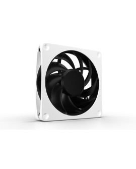 Alphacool Apex Stealth Metall Obudowa komputera Wentylator 12 cm Biały 1 szt.