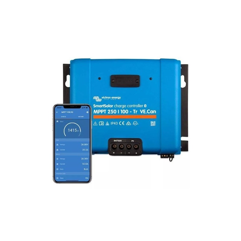 Victron Energy Smart Solar MPPT 250/100-MC4 VE.Can