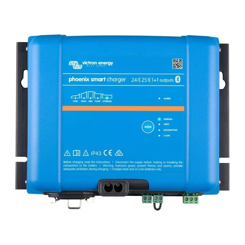 Victron Energy Phoenix Smart IP43 Charger 24/25(1+1) 120-240V