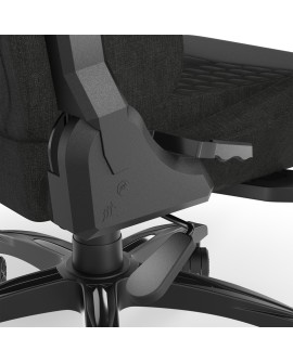 Corsair Gaming Tc100 Relaxed Leatherette Chair Black